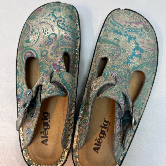 Alegria Multicolor Paisley Sandals - Picture 8 of 11